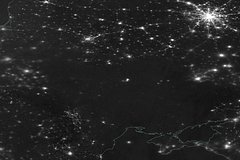 NASA показало спутниковый снимок оставшейся без света Украины
