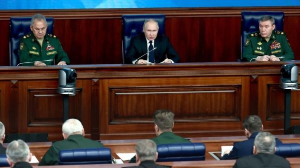 Стратегические ядерные силы и опыт СВО: о чём говорили Путин и Шойгу на заседании коллегии МО РФ